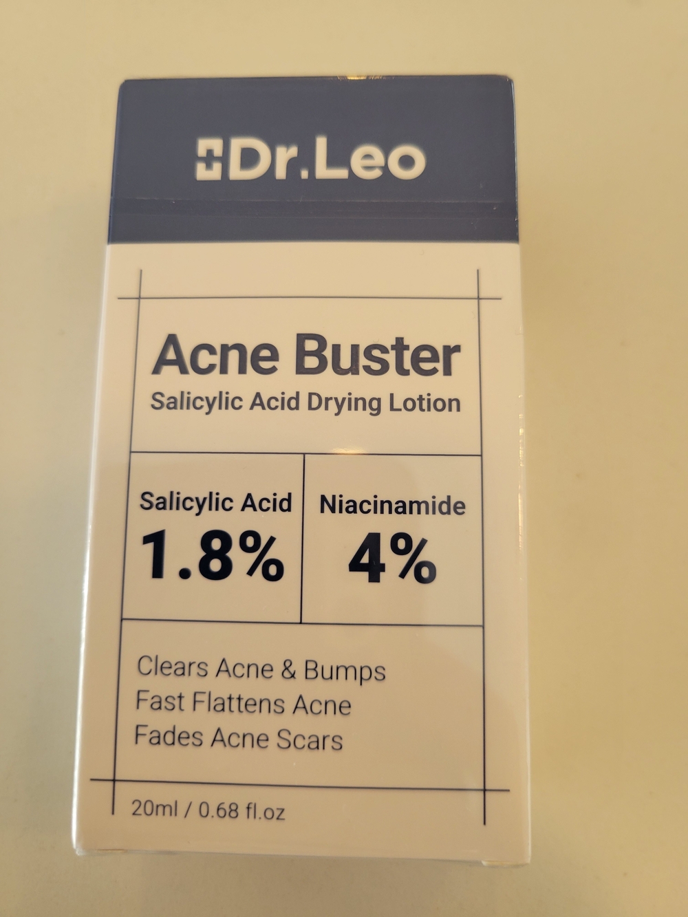 Acne Buster Salicylic Acid Drying Lotion - White/Blue